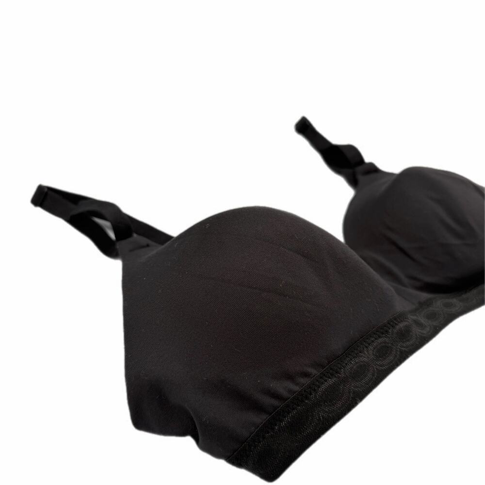 Warners 36A Black Cloud 9 Super Soft Wireless Lightly Lined Comfort Bra 1269 - Picture 4 of 6